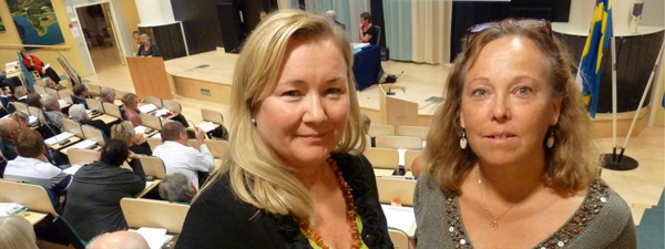 Christina Melzén och Ann Sandin-Lindgren
