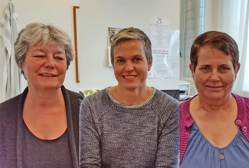 Eva Lundgren, Gunilla Carlsson, Gunnel Agrell Lundgren, Jenny Ögren