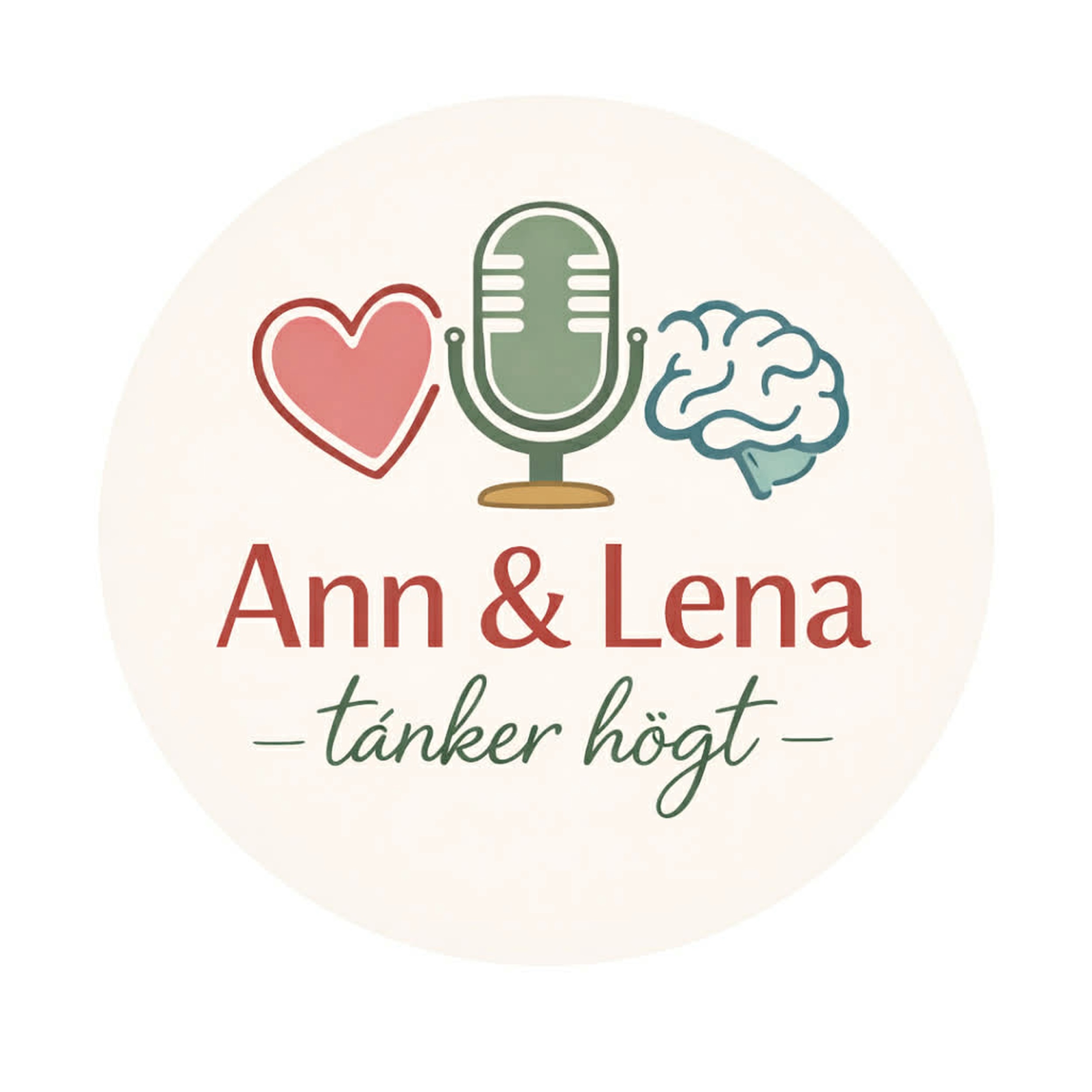 Ann & Lena tänker högt podcast artwork
