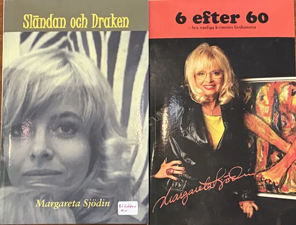 Margareta har även gett ut flera böcker