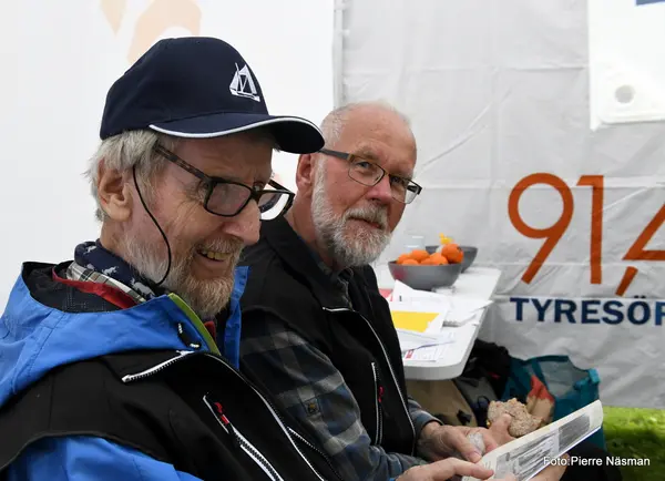 Bild från Pierre mitt i festivalvimlet