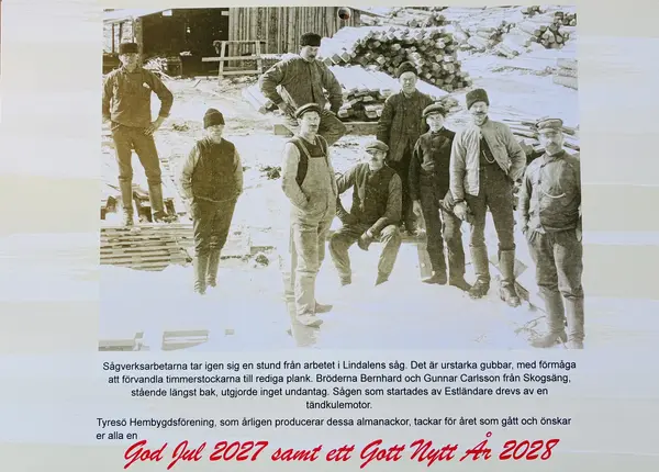 Bild från Hembygdsföreningens kalender 2027