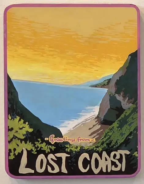 Lost coast vykort av Samuel Sander